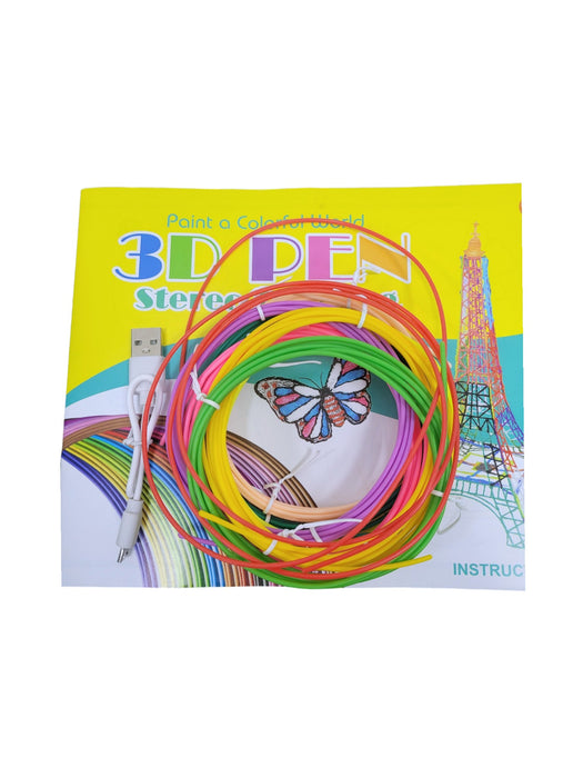 Empaque de pluma de dibujo 3D para mayores de 6 años