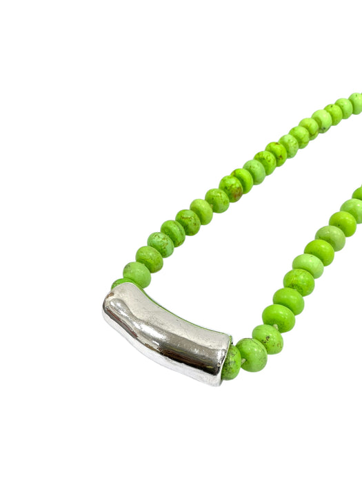 Collar con broche de plata (925)