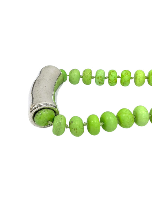 Collar con broche de plata (925)