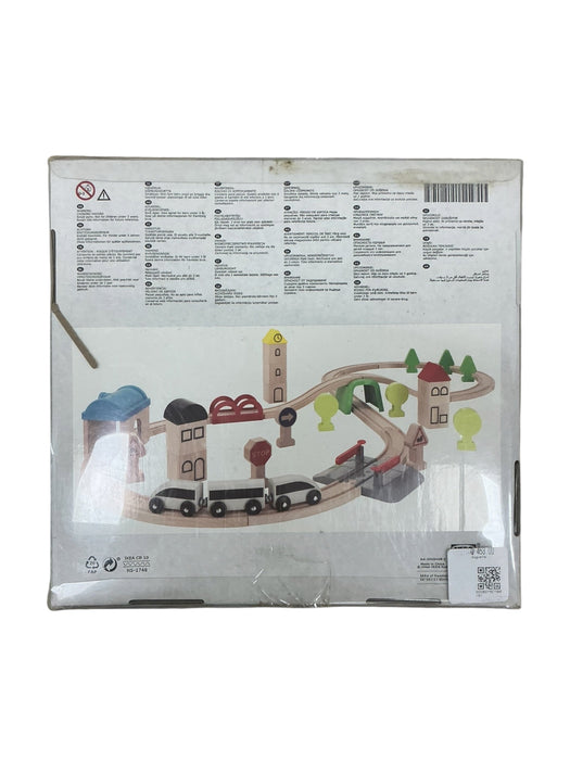 Set completo de tren de madera IKEA LILLABO
