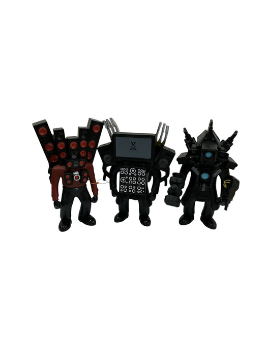 Set de figuras Skibidi Toilet