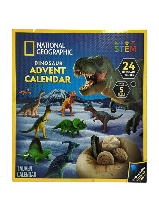 Calendario de Adviento Dinosaurio (NATIONAL GEOGRAPHIC)