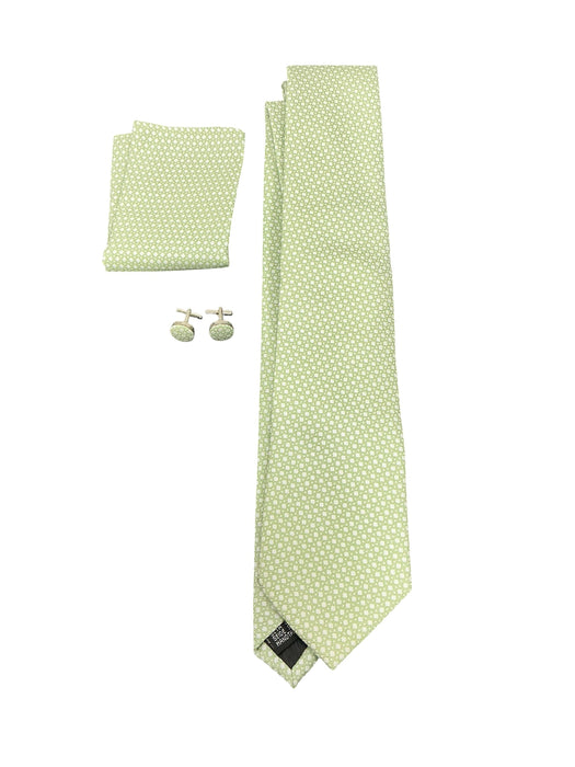Set de corbata, pañuelo y gemelos (DIBANGU)