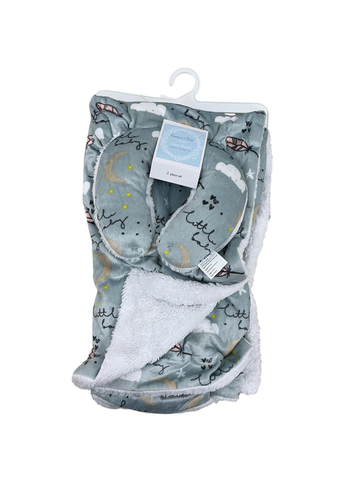 Set de Cobija y Cojín de Viaje para Bebé