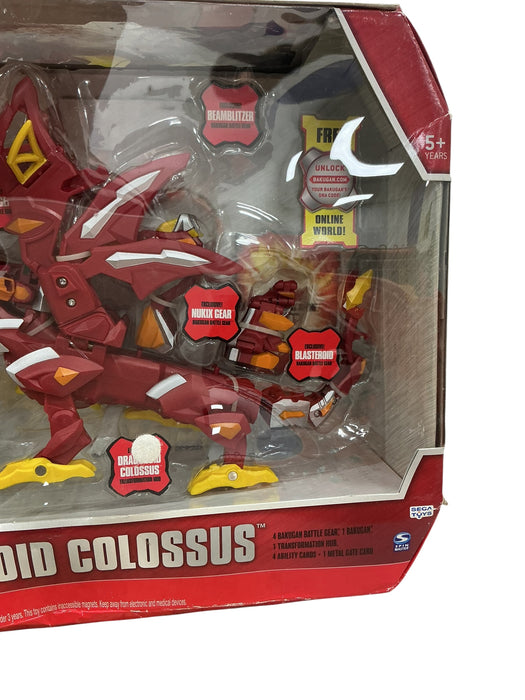Figura Dragonoid Colossus Bakugan en empaque frontal