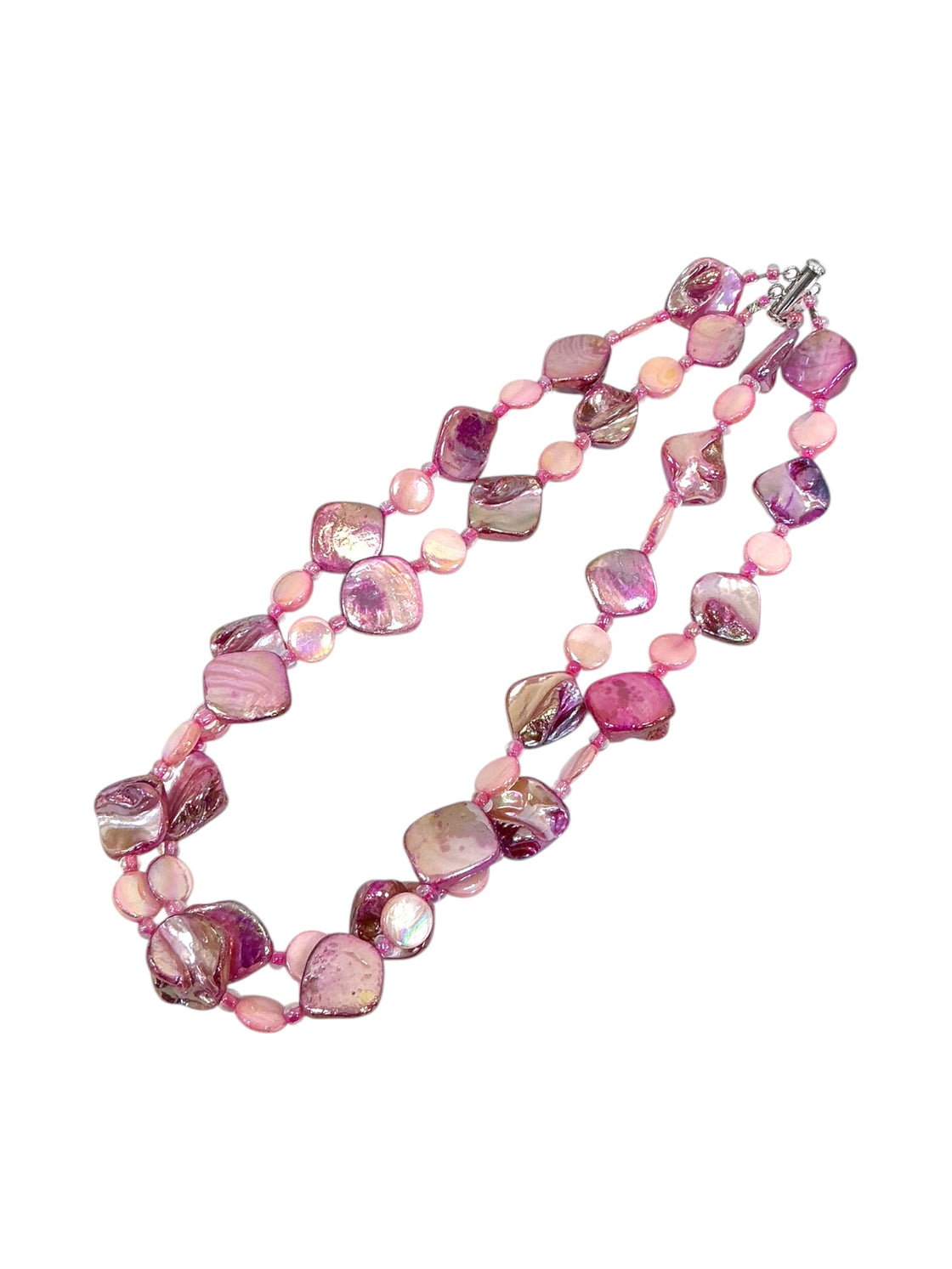 Collar con broche de plata (925)