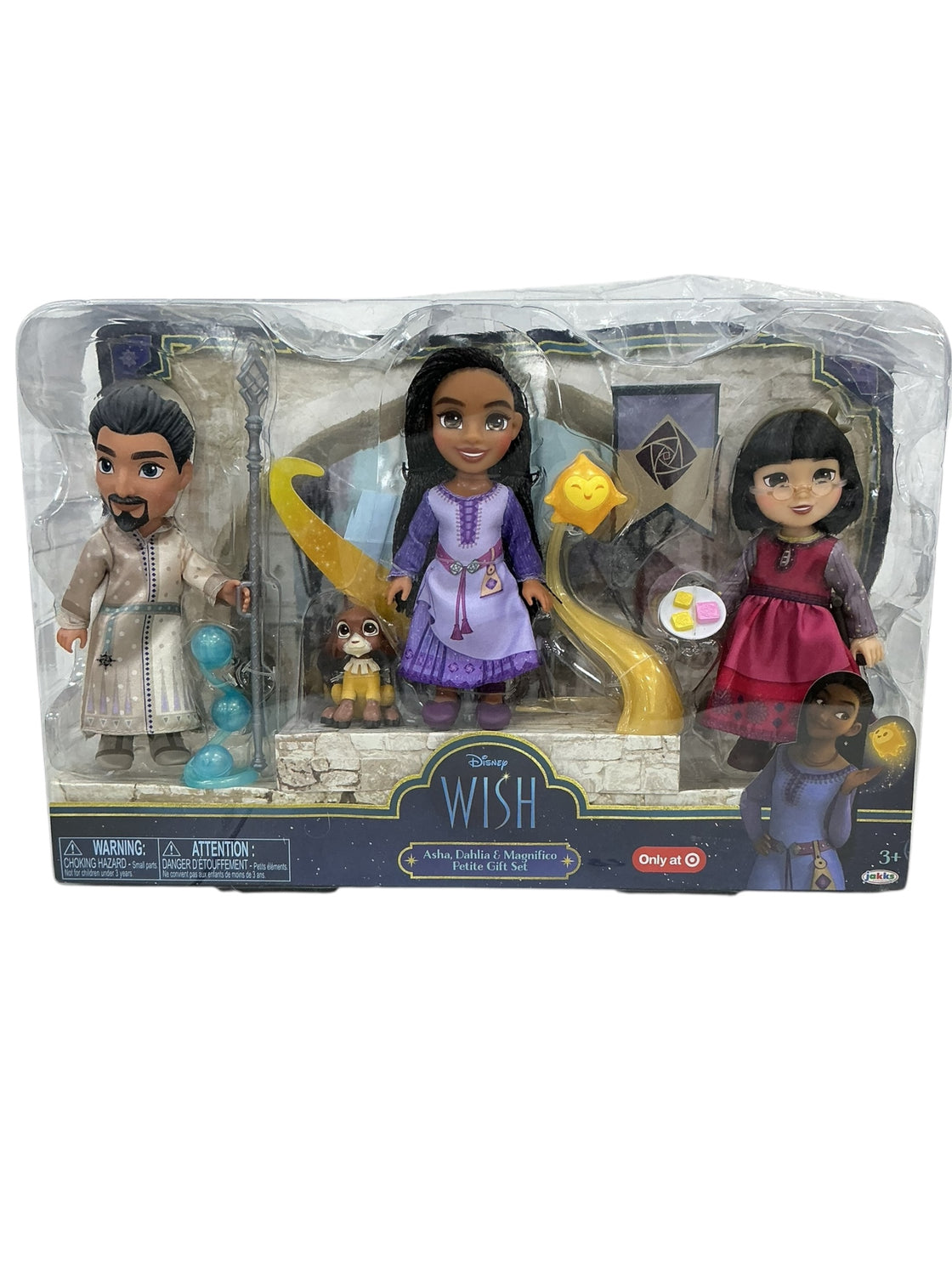 Ashsa, Dahlia y Magnifico (DISNEY)