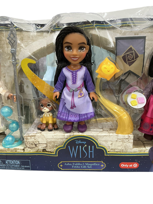 Ashsa, Dahlia y Magnifico (DISNEY)