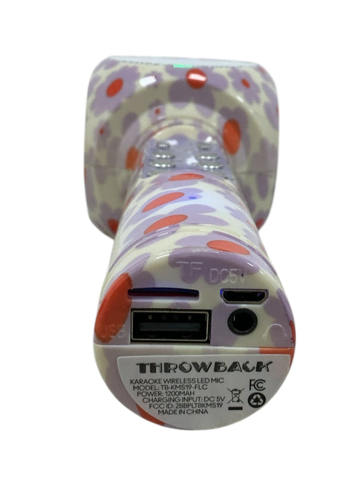Micrófono de karaoke (THROWBACK)