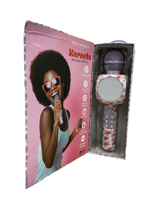 Micrófono de karaoke (THROWBACK)