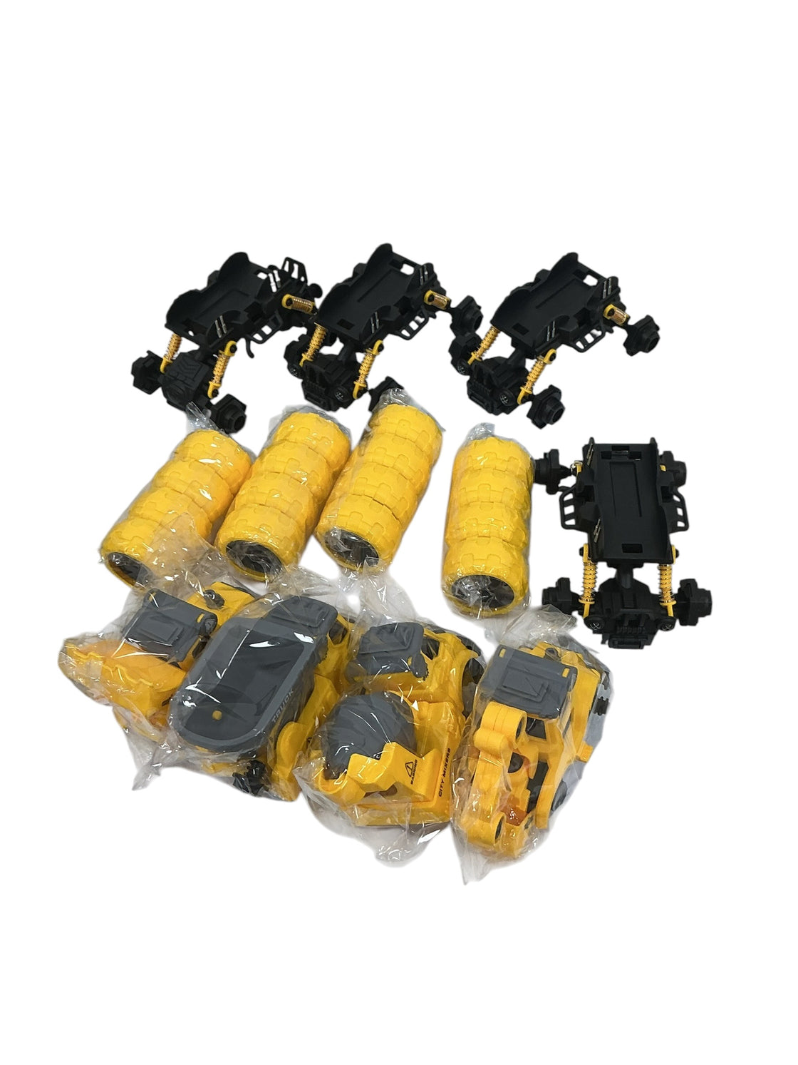 Set de carros de construcción