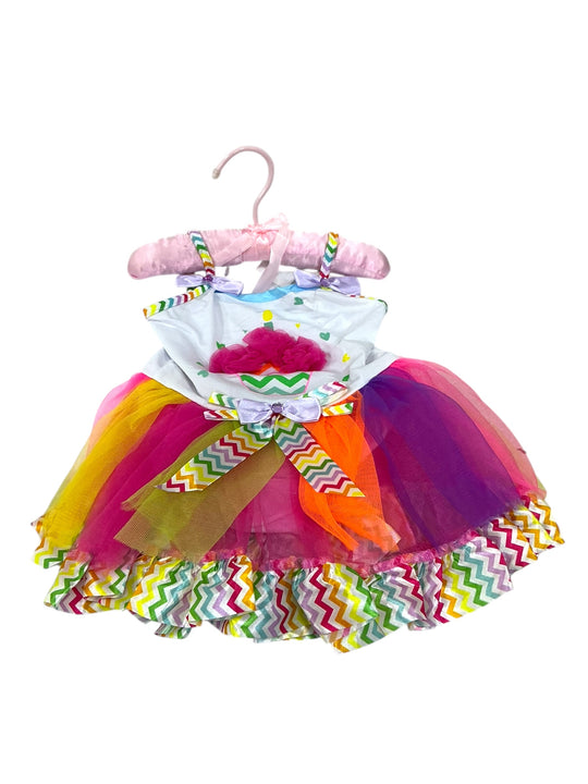Vestido para bebé 12/18 M (BIRTHDAY GIRL)
