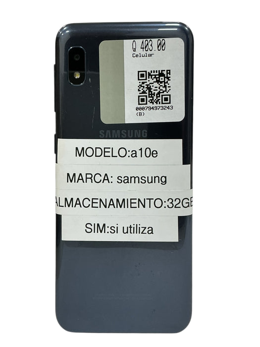 Galaxy A10e (SAMSUNG)