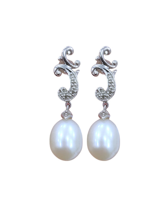 Aretes de plata (925)