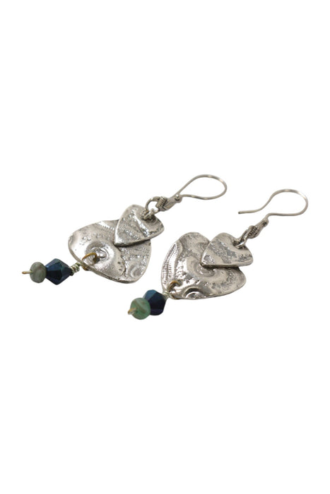 Aretes de plata