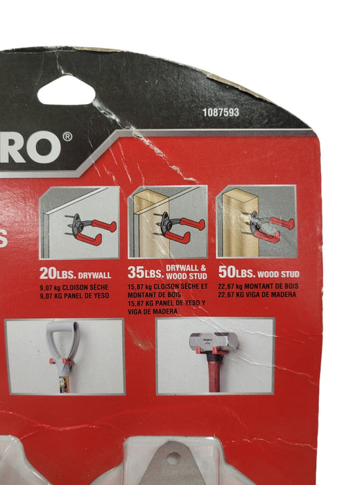 Set de ganchos de pared (WORKPRO)