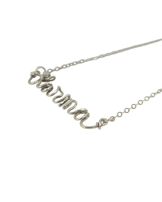 Collar de plata (925)