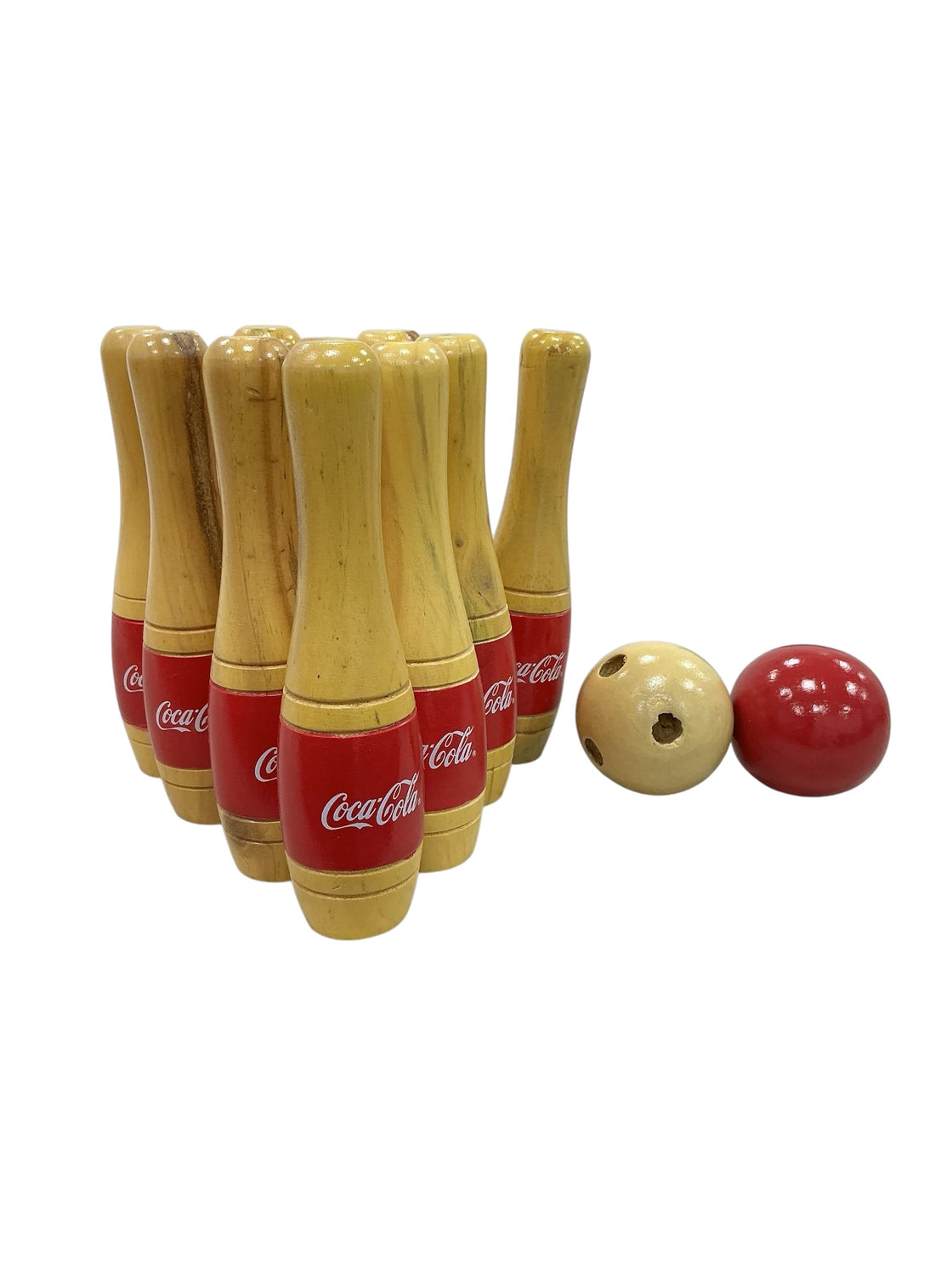 Juego de boliche (COCA-COLA)
