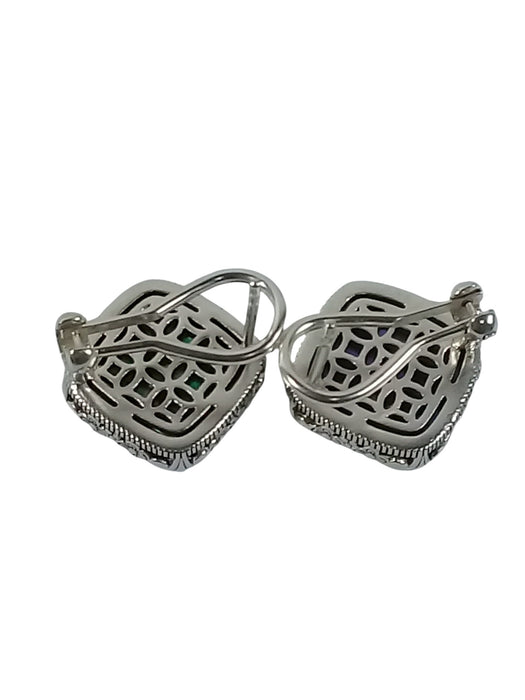 Aretes de plata
