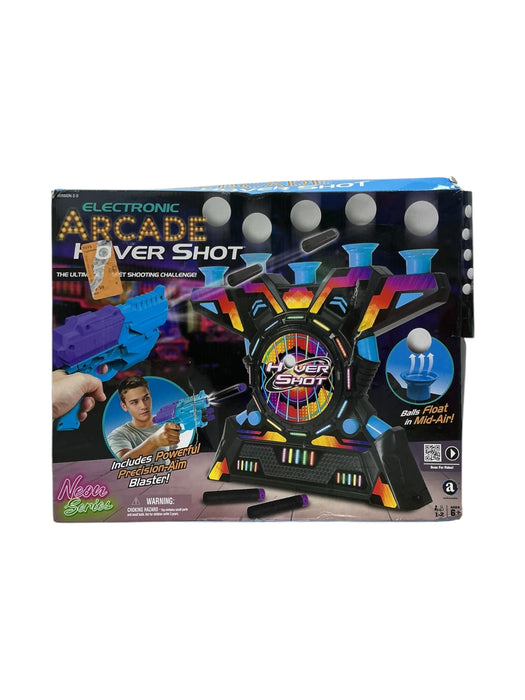 Blaster azul y morado del juego arcade Hover Shot