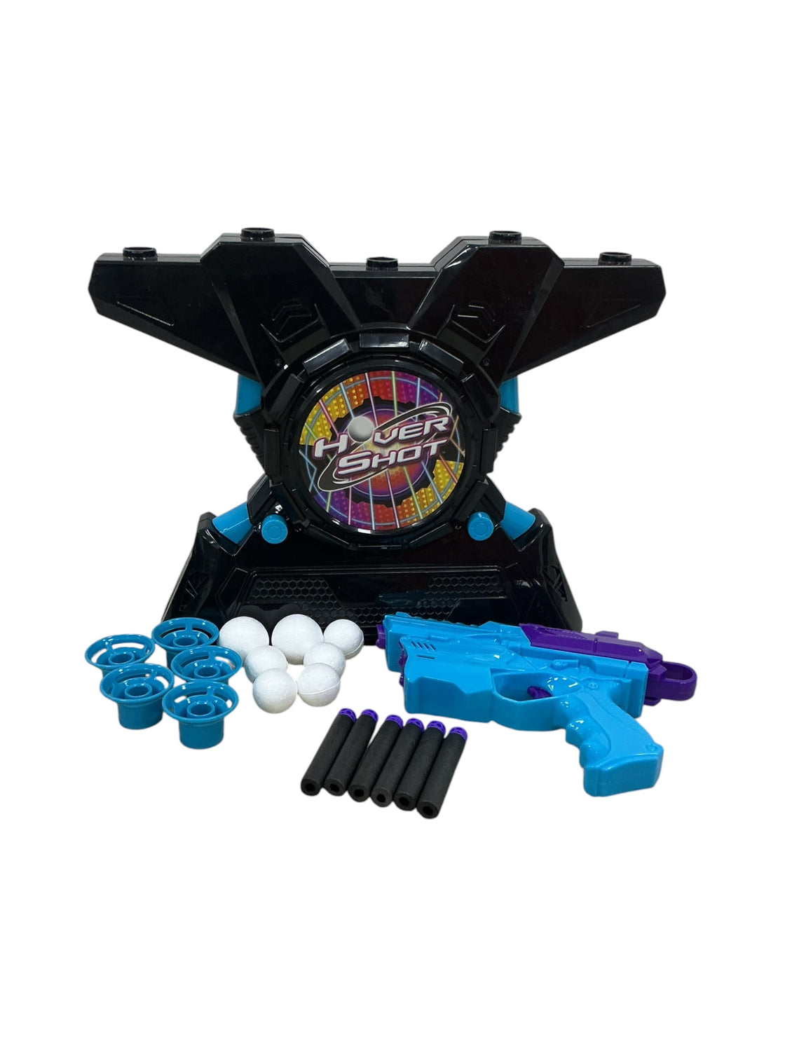 Base Hover Shot con blaster, pelotas y accesorios