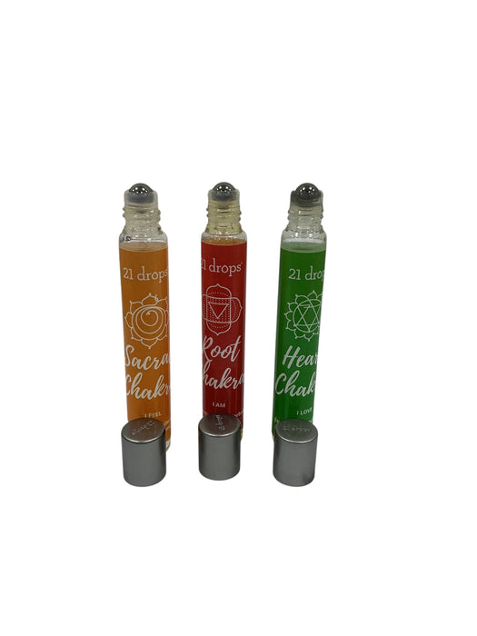 Set de aceites esenciales Chakra (21 DROPS)