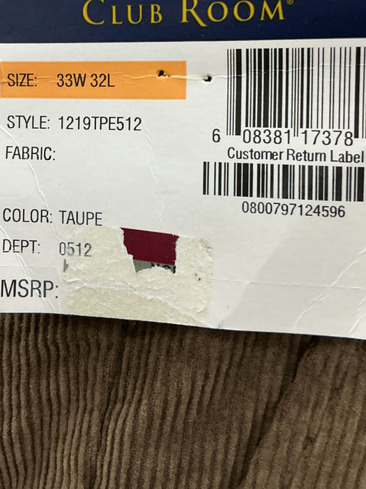 Pantalón 33X32 (CLUB ROOM)