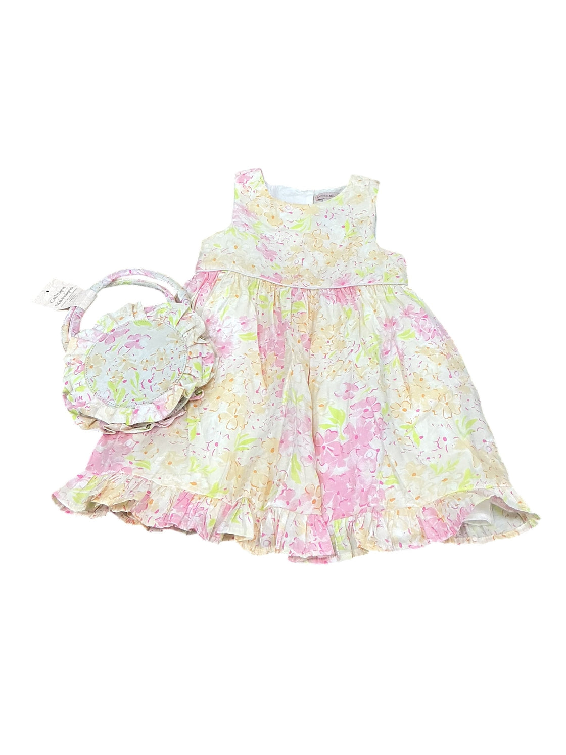 Vestido y bolso para niña 5 (CATHERINE MALANDRINO)