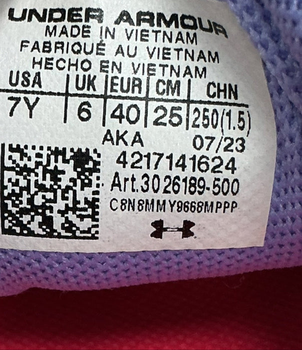 Tenis para niña 7Y (UNDER ARMOUR)
