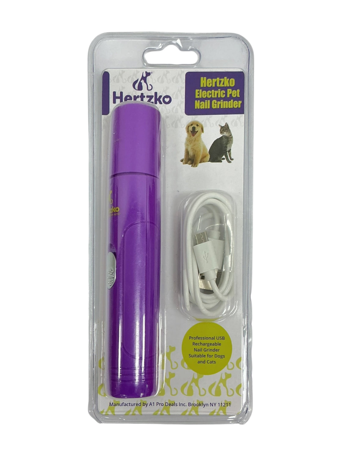 Lima para Uñas de Mascotas (HERTZKO)