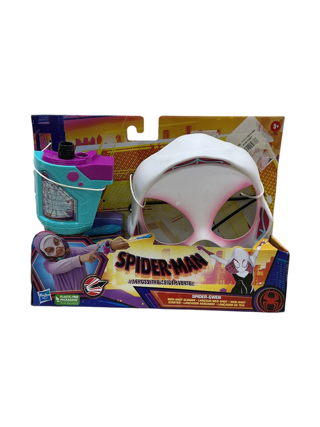 Máscara y lanzador de Spider-Gwen (HASBRO)