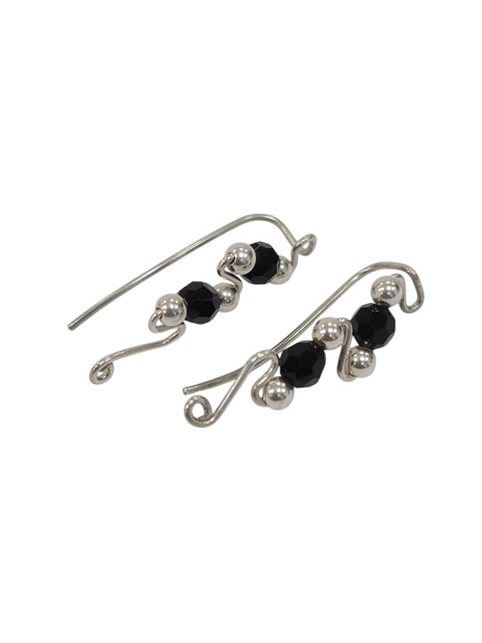Aretes de plata