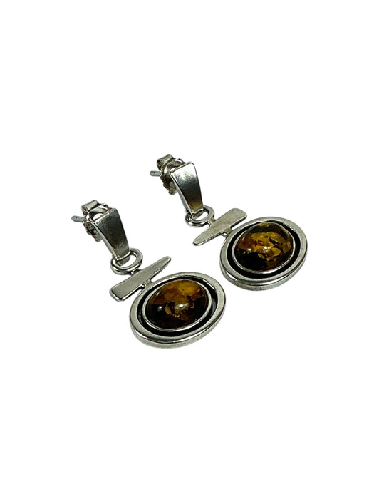 Aretes de plata