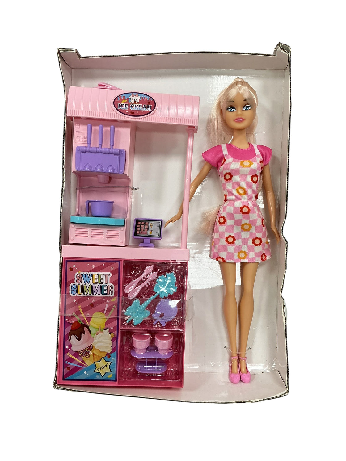 Set de venta de helados