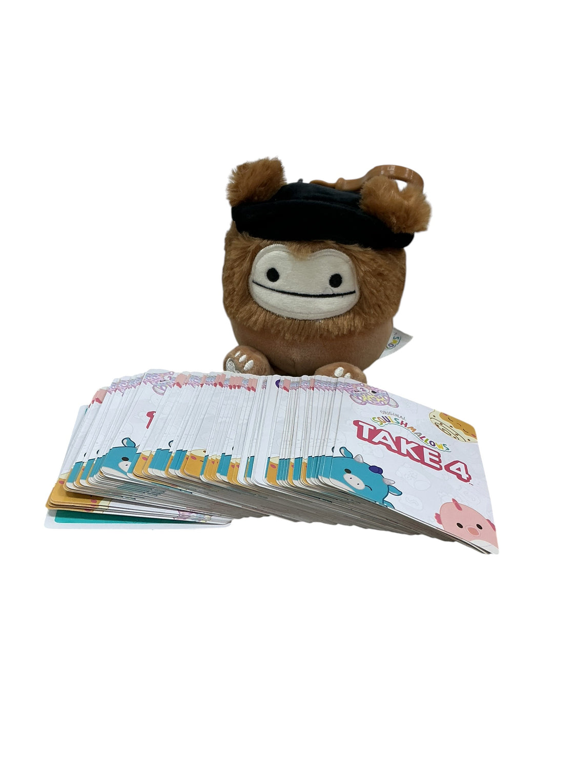 Juego de Cartas con Peluche (SQUISHMALLOWS)