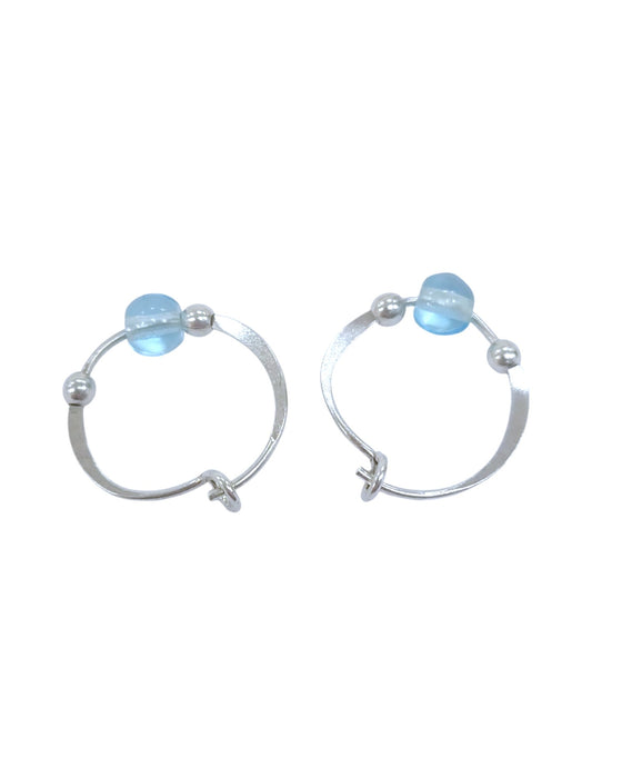 Aretes de plata (925)