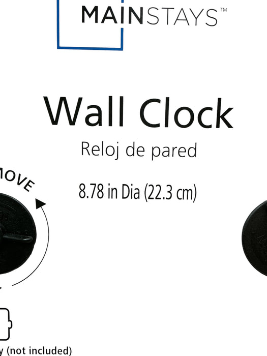 Reloj de Pared  (MAINSTAYS)