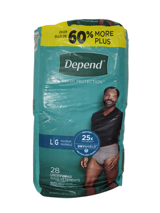 Ropa interior desechable L/G (DEPEND)