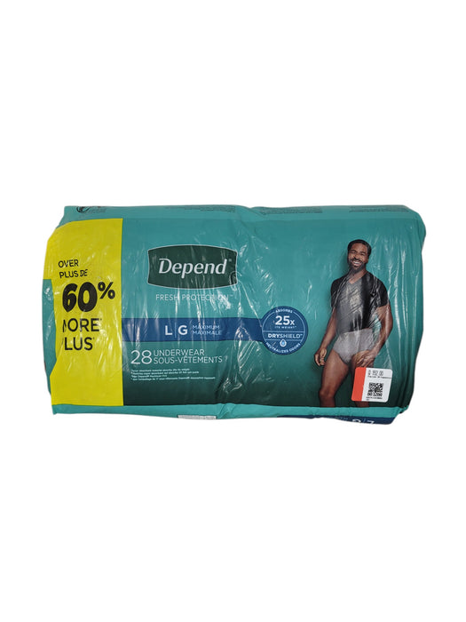 Ropa interior desechable L/G (DEPEND)