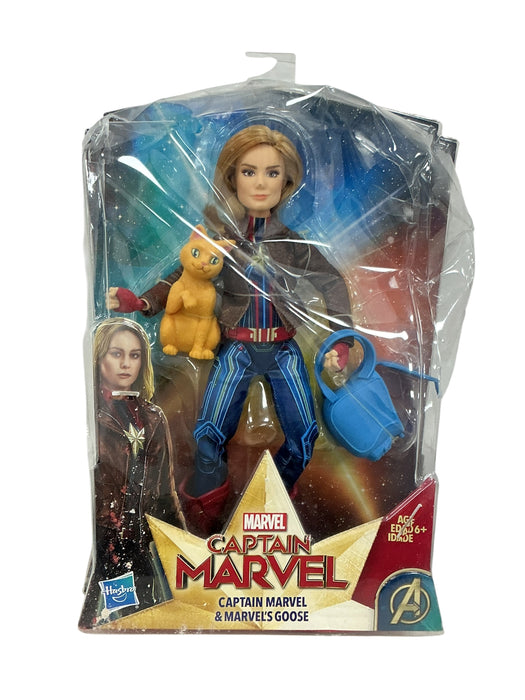Capitana Marvel y Goose (HASBRO)