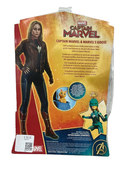Capitana Marvel y Goose (HASBRO)