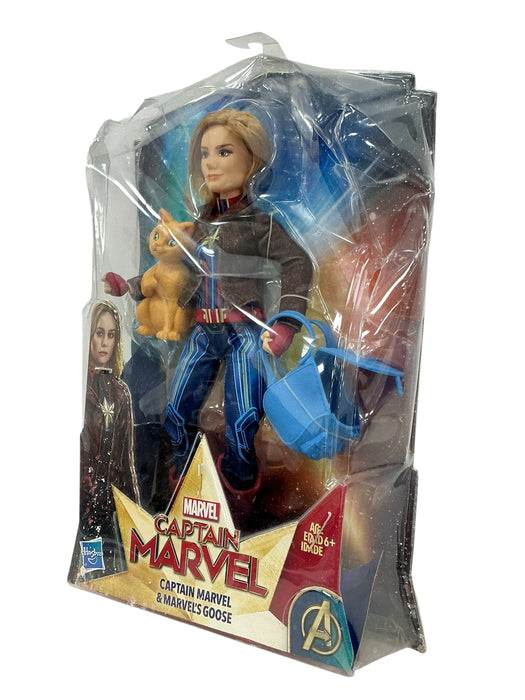 Capitana Marvel y Goose (HASBRO)