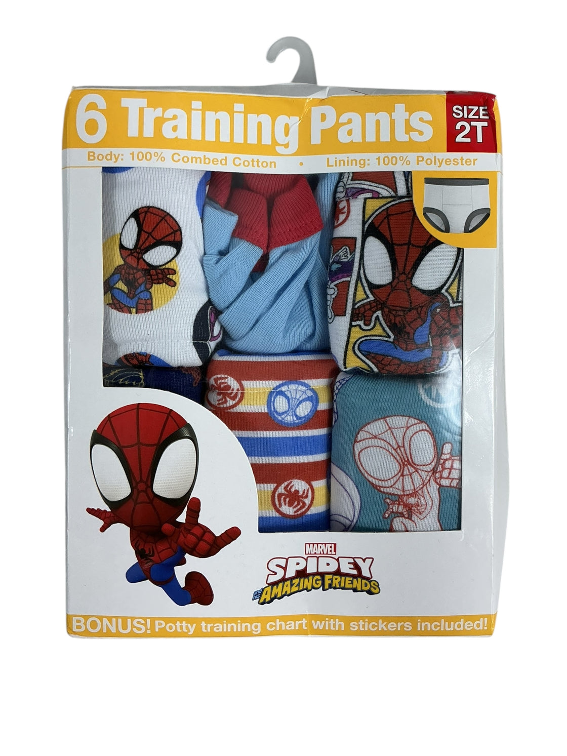 Set de ropa interior para niñ@ 2T (MARVEL)