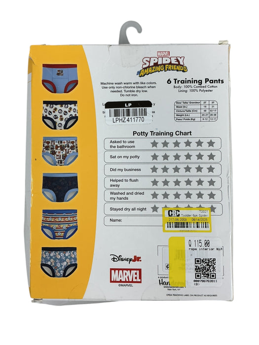 Set de ropa interior para niñ@ 2T (MARVEL)