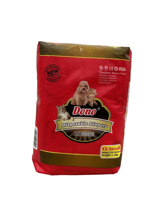 Pañales Desechables para Mascotas  (DONO)