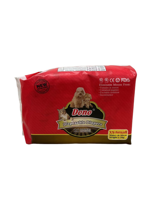 Pañales Desechables para Mascotas (DONO)