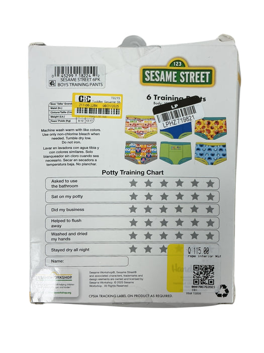 Set de ropa interior para niñ@ (PLAZA SESAMO)