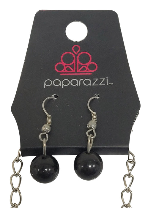 Collar y aretes de fantasía (PAPARAZZI)