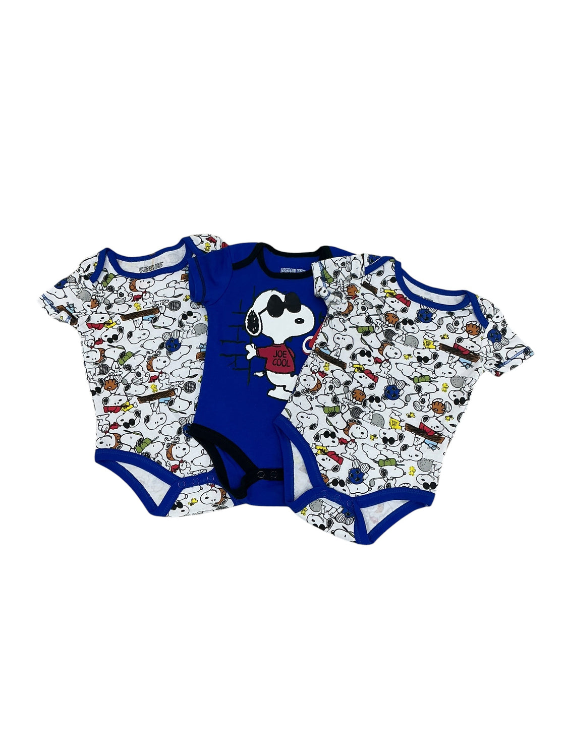 Set de bodys para bebé 0-3M (PEANUTS)