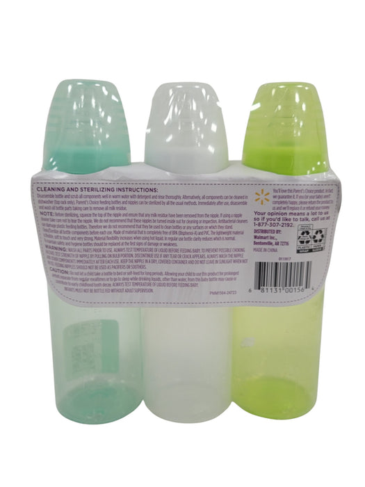 Set de biberones (PARENTS CHOICE)